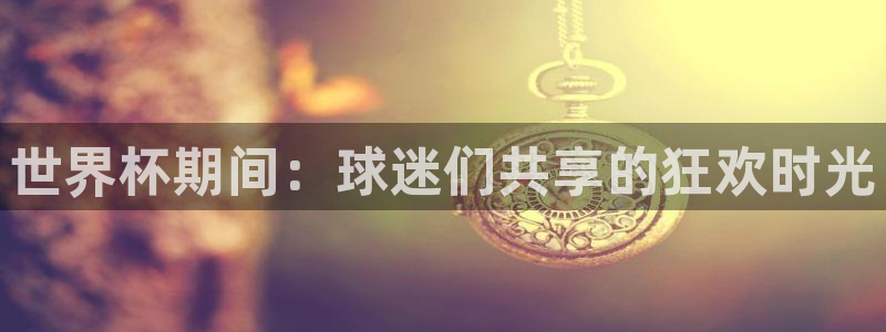 2026世界杯直播：世界杯期间：球迷们共享的狂欢时光
