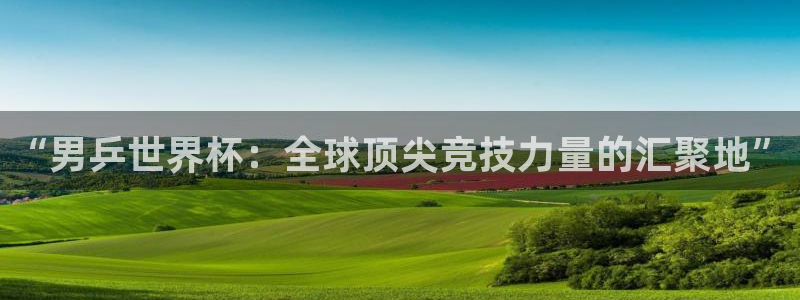 世界杯亚洲区预选赛赛程表：“男乒世界杯：全球顶尖竞技力量的汇聚地”